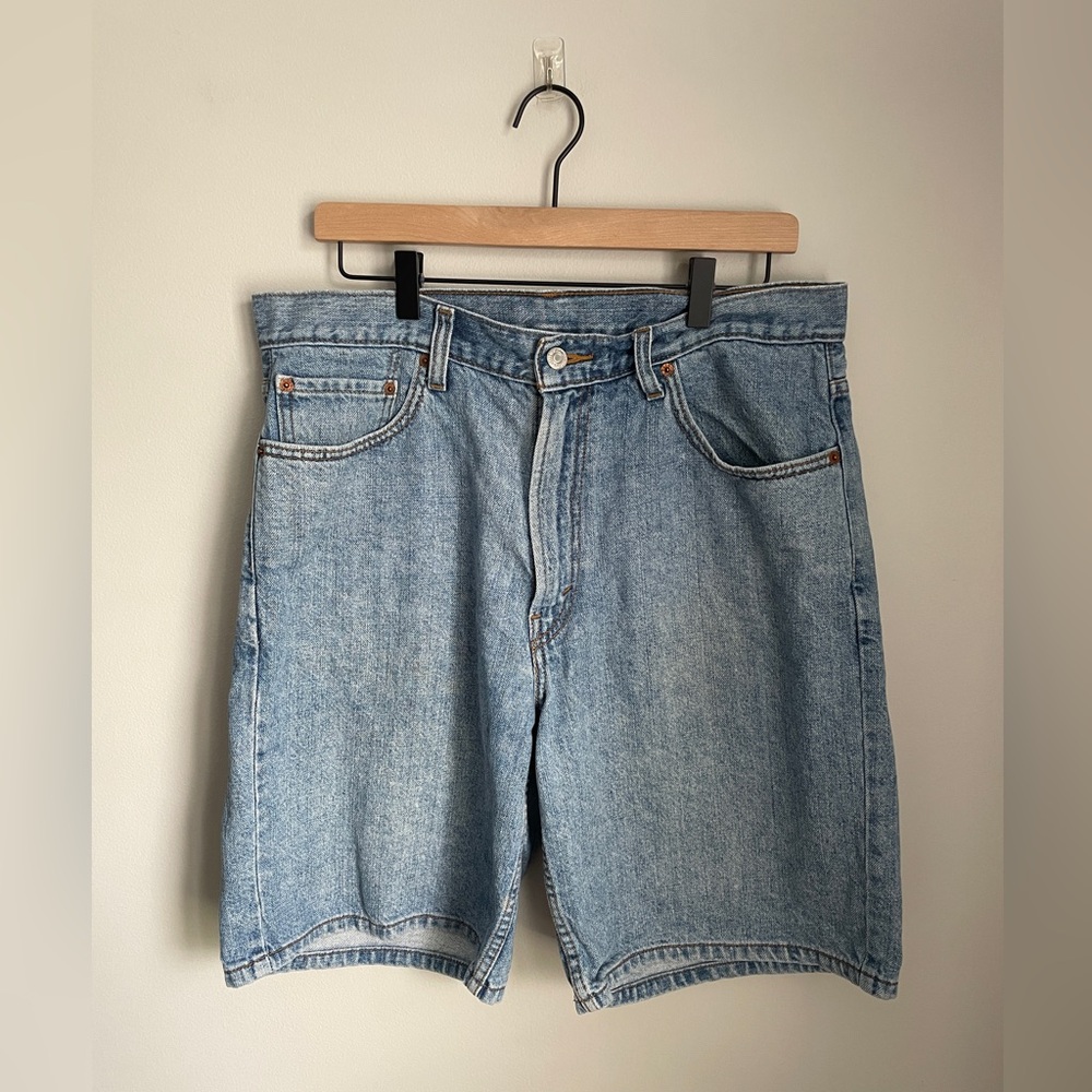 LEVI’S 550 Relaxed Fit Denim Shorts Men’s Size 36 Dad Shorts High Rise Baggy